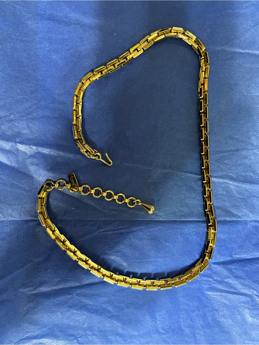 Vintage Monet (1960’s - 1970’s) gold-tone 15” chain